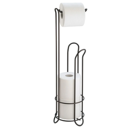 [68710ES / 68710] iDesign Classico Toilet Paper Stand Plus, Chrome